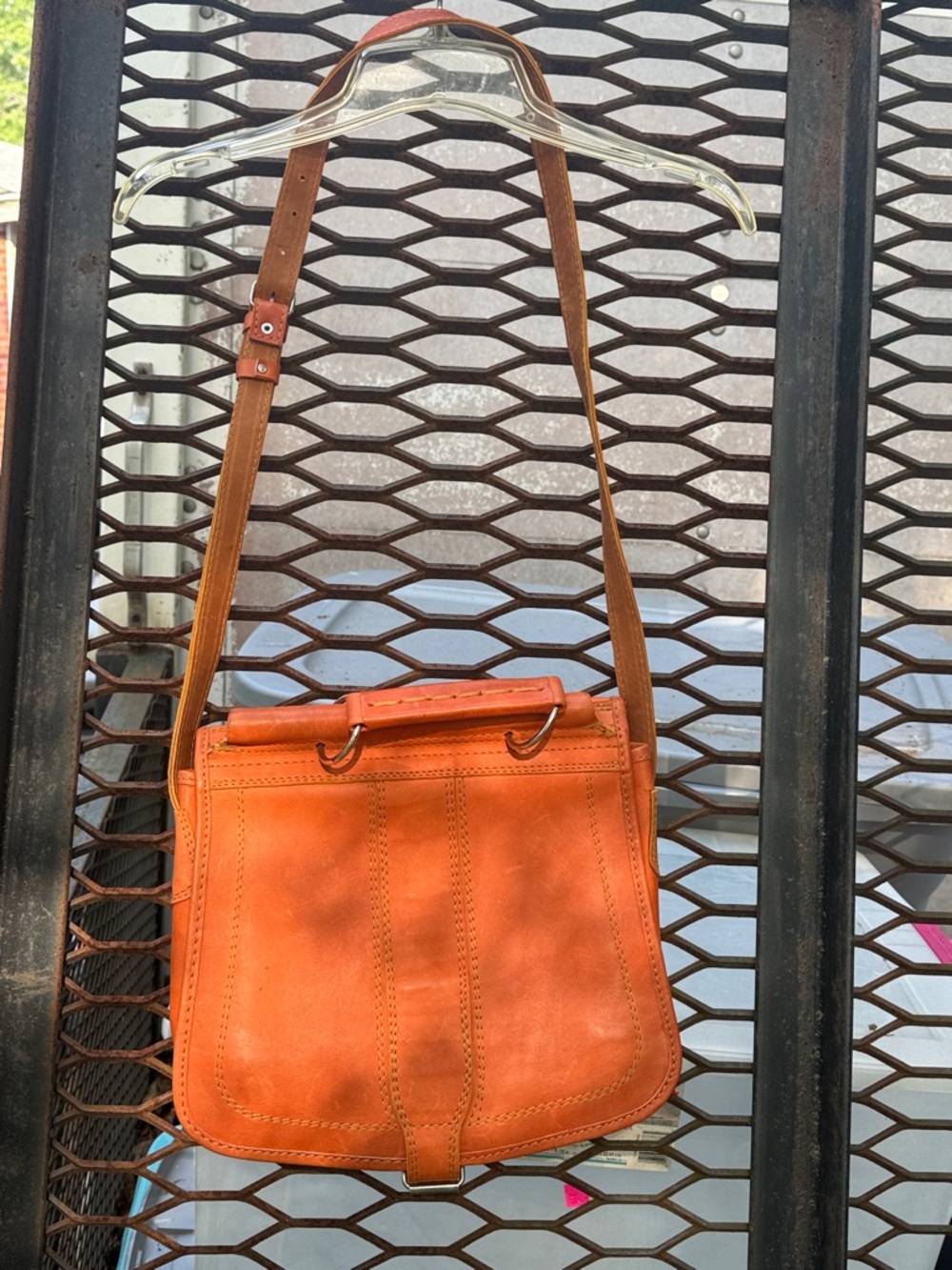 Woolrich crossbody leather bag
